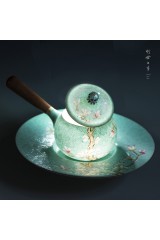 Famille Rose enamel pot